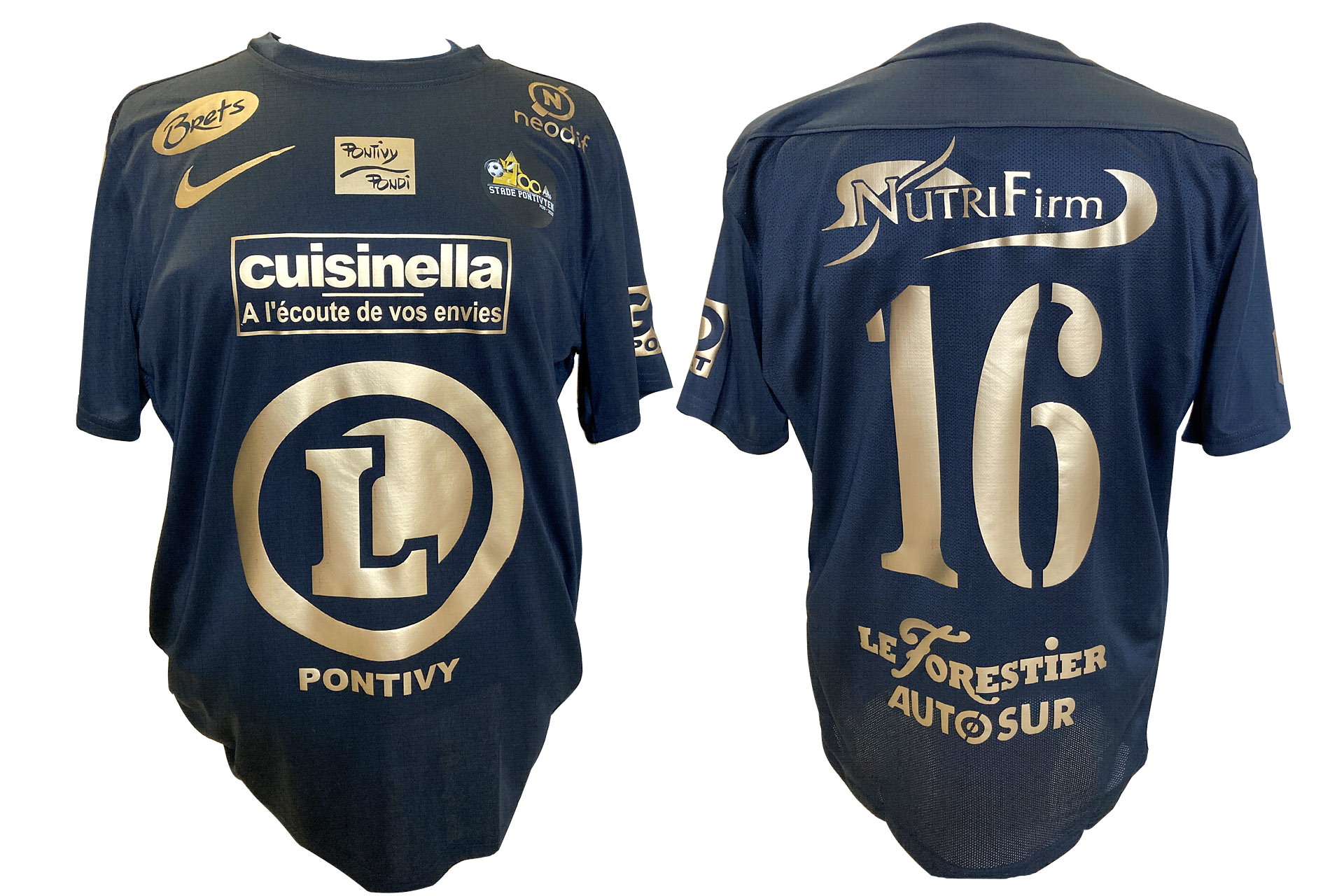 Maillot Stade Pontivyen or 2021