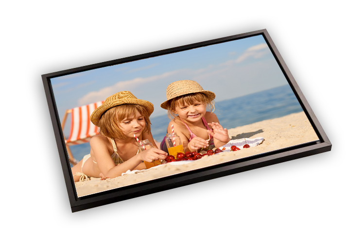 Tirage Fine Art et caisse americaine retour vacances MB